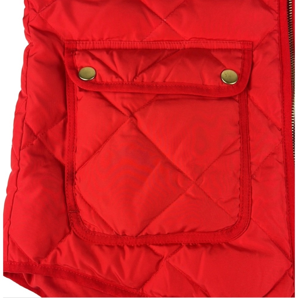 Woolrich Diamond Quilted Down Puffer Vest, Zip Front  Sz: S/CH - Picture 3 of 10